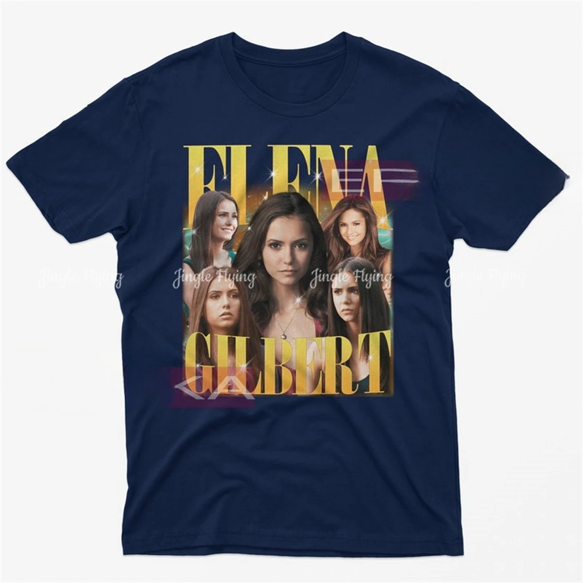 Elena Gilbert Shirt Elena Gilbert Homage Tshirt Nina Kamenova Dobreva Canadian Actress Vintage Merch The Vampire Diaries Tee Fan