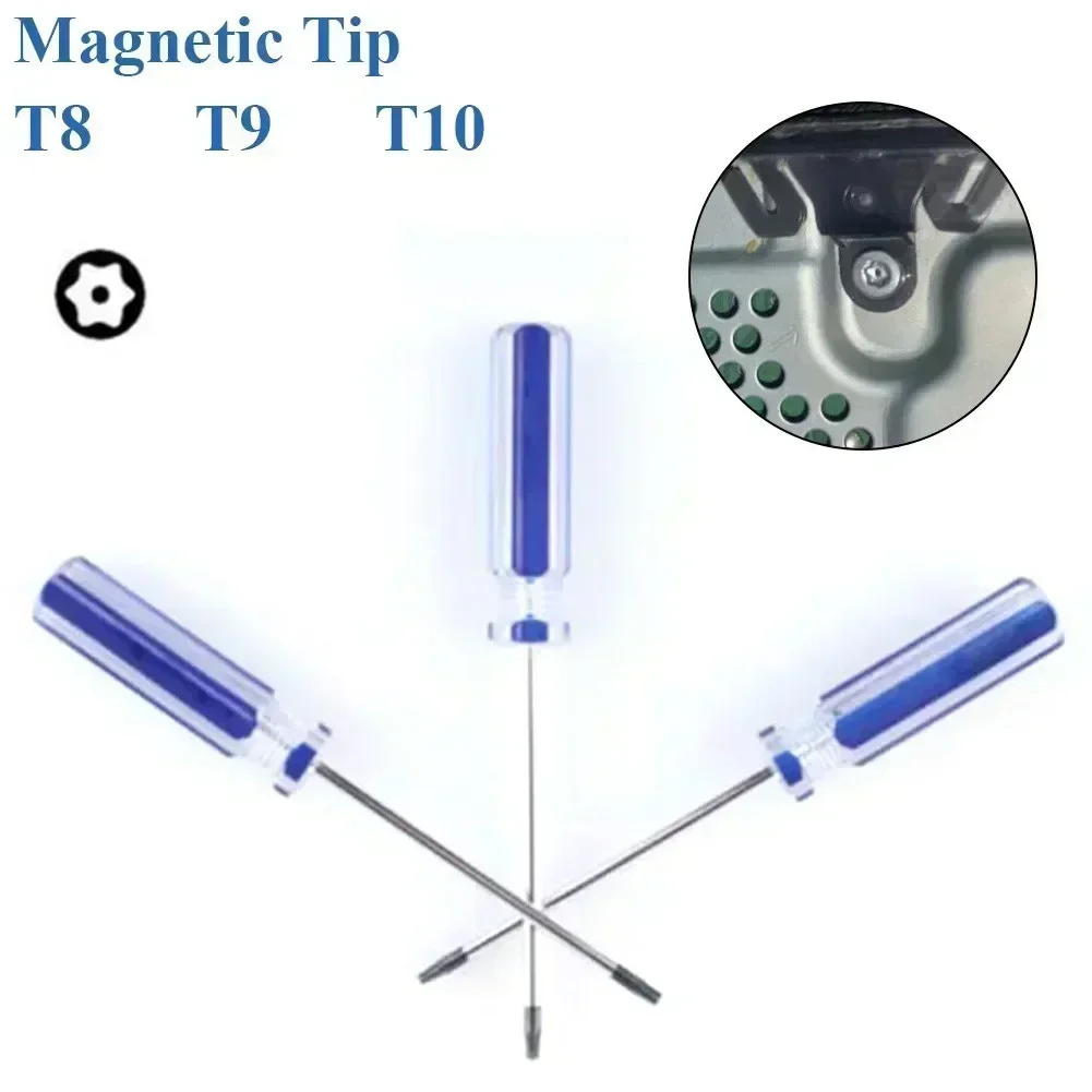 T8 Precision Screwdriver Security Tamper Proof Magnetic Screwdriver Bits For Xbox PS3 Phone Repair Tools