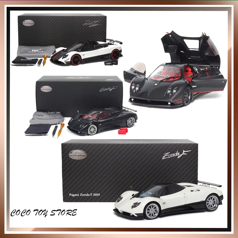 Pagani Zonda Cinque Alloy Cars Model Almost Real Car Model 1/18 Room Ornament Sports Car Limited Collection Car Gift For Boy