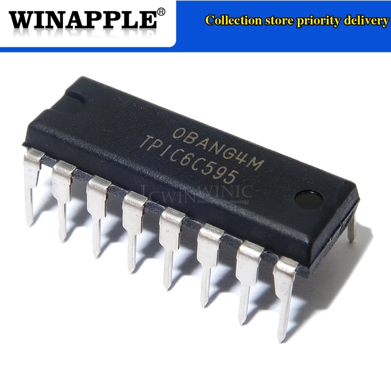TPIC6C595N TPIC6C595 shift register chip MC14538BCP MC14538 LM1011N LM1011 MC14504BCP MC14504 DIP-16