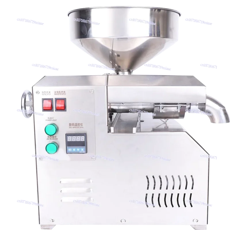 

Oil Press Stainless Steel Commercial Small and Medium Automatic Multifunctional Hot and Cold Double Pressed Peanut Sesame Fryer