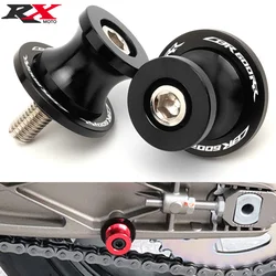 New M8 Motorcycle Swingarm Spools Slider Stand Screws Fit for HONDA CBR600RR CBR 600RR CBR600 RR 2010 - 2021 2020 2019 With Logo