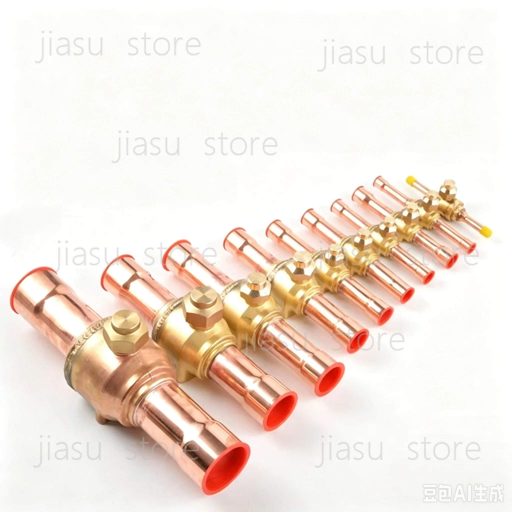 1PCS Refrigerant Ball Valve SGB Air Conditioning Cold Storage Shut-Off Valve 1012 22mm Refrigerantion Valve