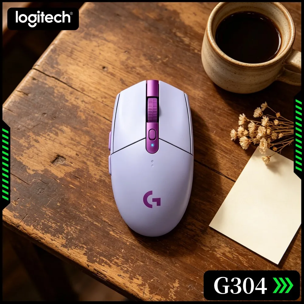 Logitech G304 LIGHTSPEED Wireless Gaming Mouse Worthwhile Hardware For Amateur Players Home Entertainment Systems