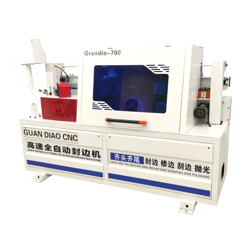 Pvc Melamine Plastic Edge Band Office Furniture Edgebander Enchapadora De Cantos 1800 Curve and Line Board Edge Banding Machine