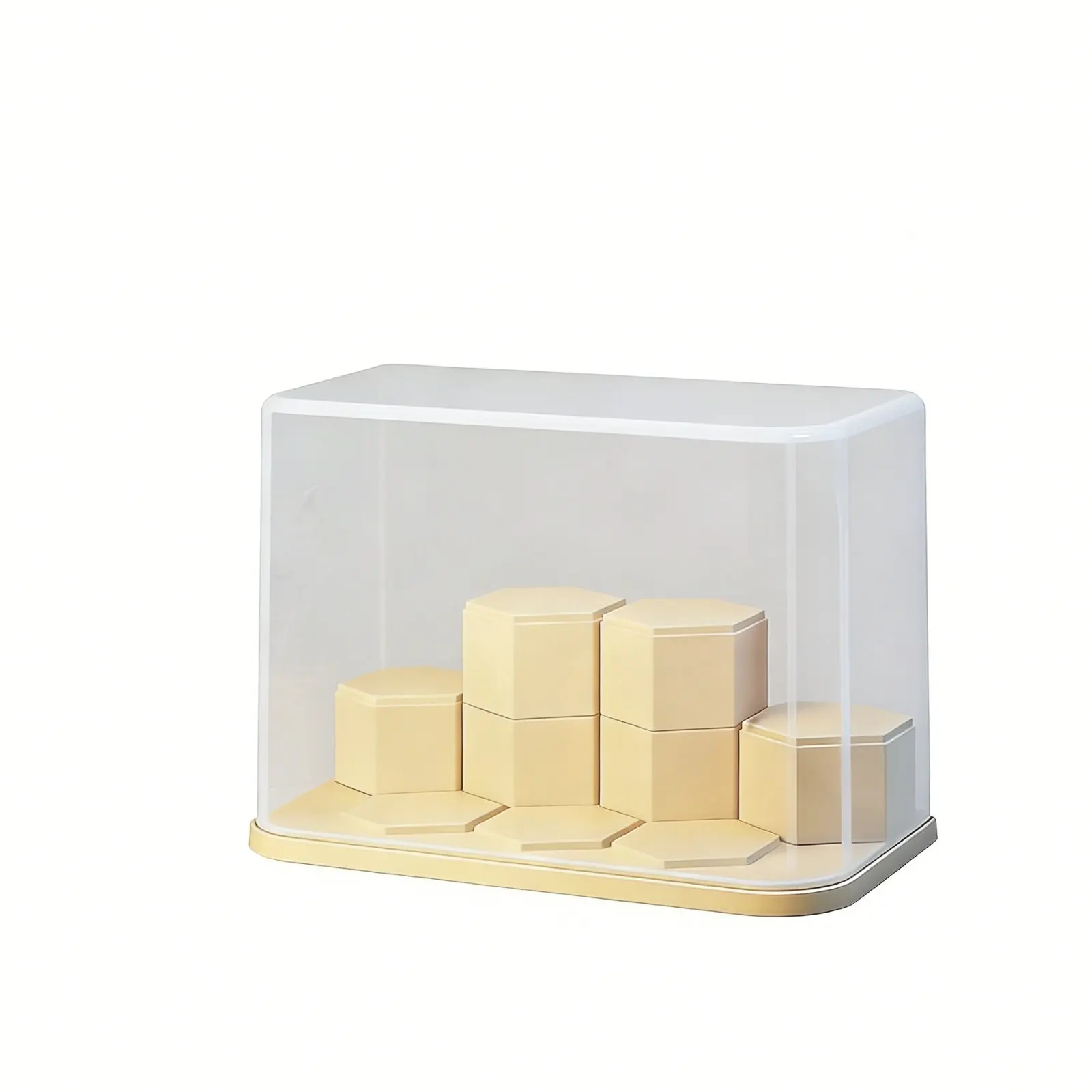 

Clear Acrylic Display Case High Clarity Acrylic Display Box Particle-Resistant Proof Surprise Box Case Customizable Layout