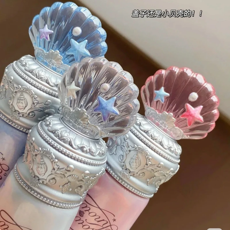 Flower Knows Shells Jewel Series Foundation Vloeibare gezichtsverhelderende primer Lichte en langdurige make-up