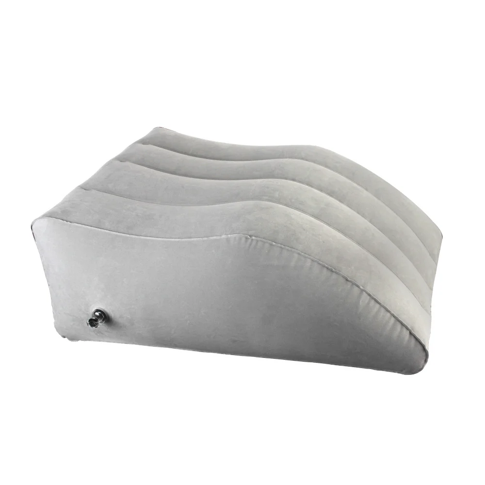 For Travel Camping Sleeping Foot Pillow Elevation Leg Pillows PVC Wedge Pillow Knee Cushion Portable Inflatable Leg Pillow