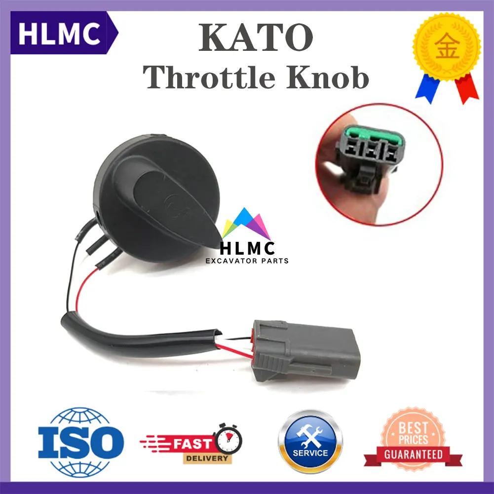 

Construction Machinery Parts HD308 512 700 820R 1430 1450R-5V-6 Excavator Throttle Knob Switch Parts