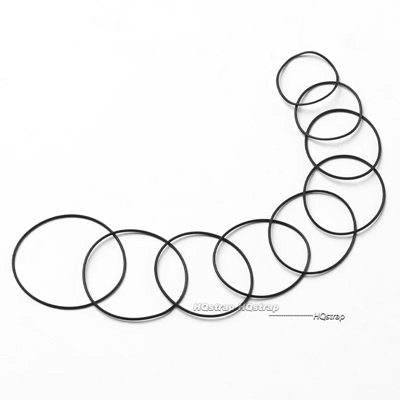 200Pcs Watch Back Case Rubber O-Ring Waterproof Gasket Repair Tools for Watchmaker Thickness 0.5Mm/0.6Mm O-Ring Gasket 2055 image 6