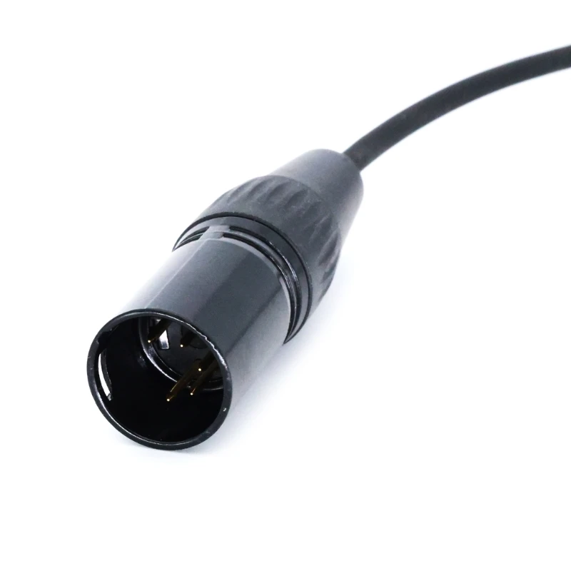 Aviation Headset Adapter Cable GAs Male to XLRs Double Female Connectors  GAs Headset to Airbus Intercoms System