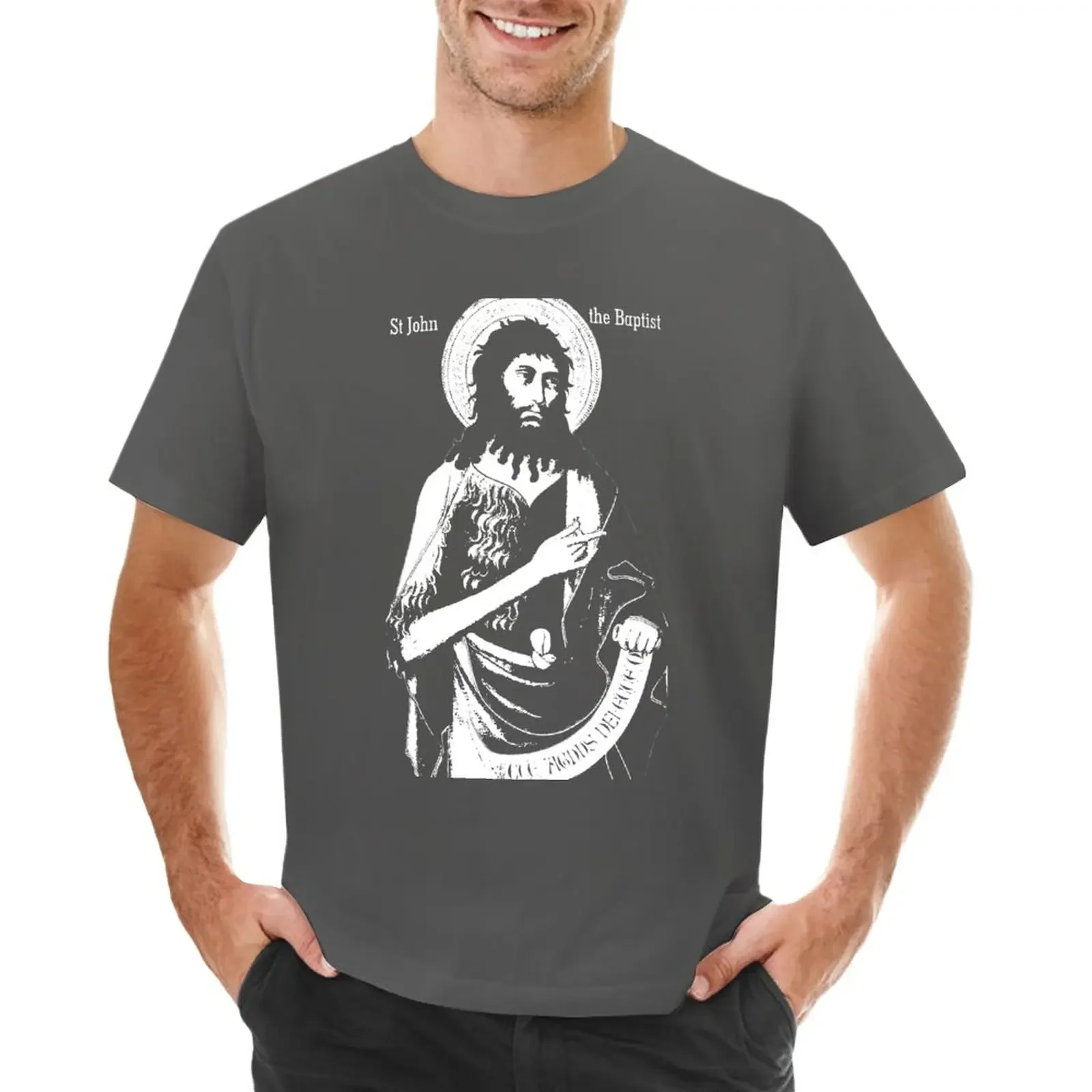 

St John the Baptist T-Shirt graphics summer tops shirts graphic tees hippie clothes men clothes