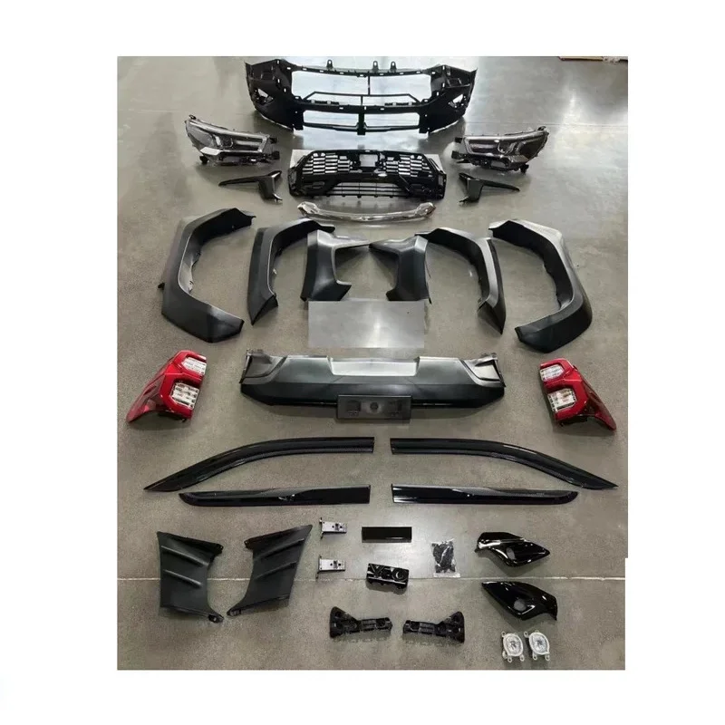 

Car Bumper Pickup Truck Accessories Bodykit Bumpers for Hilux 16-20 Upgrade to 2023Sport Model