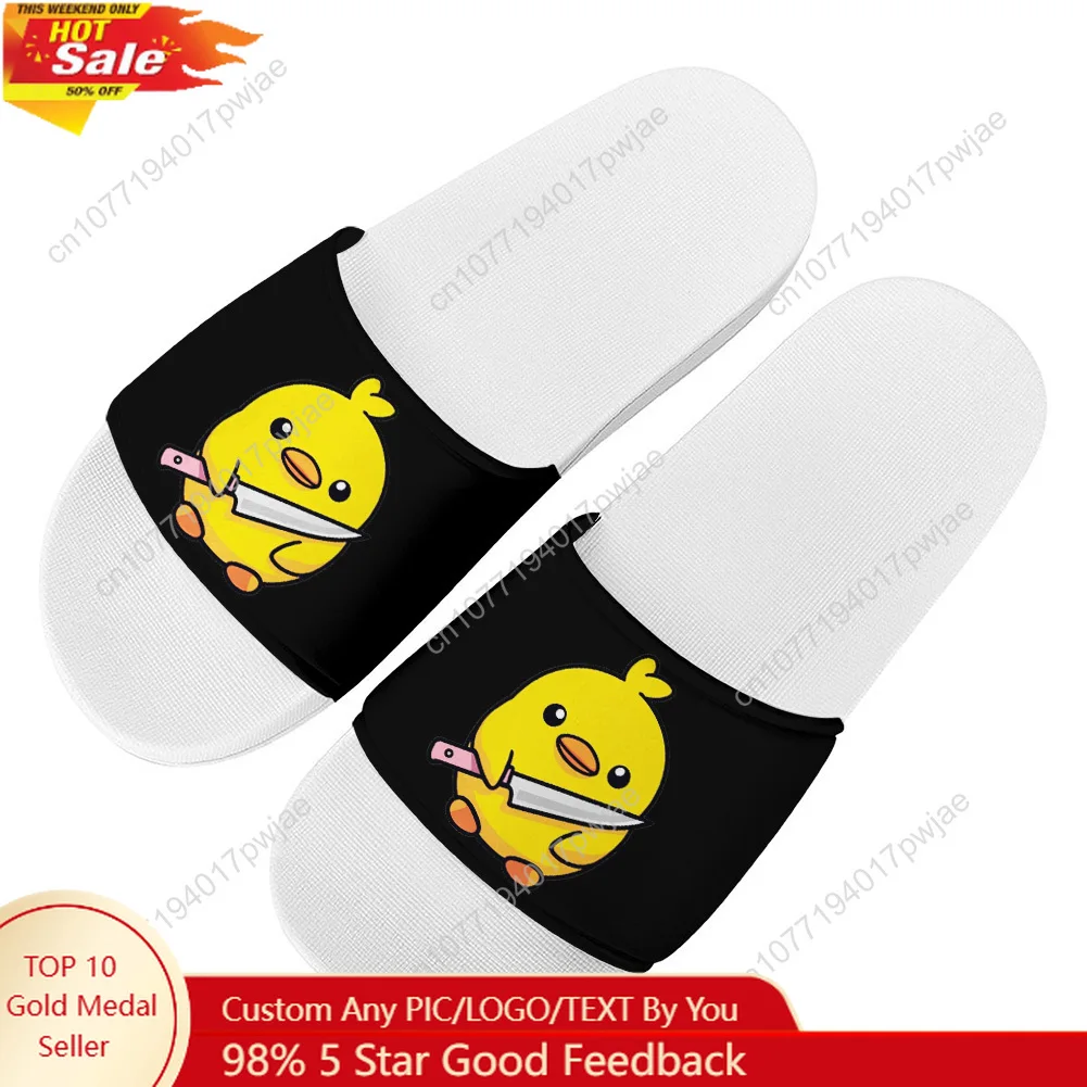 

Peace is never an option Cute animals Slippers Home Water Shoes Pop Fashion Mens Womens Beach Pool Sandals Custom Summer Slipper
