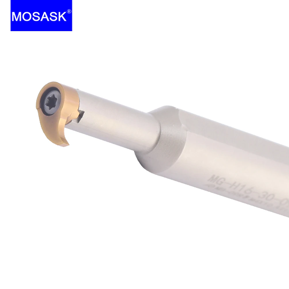 Mosask 10ชิ้น mesin bubut CNC ความแข็งสูงเครื่องมือกลึงเหล็กกล้าคาร์บอนผสมเครื่องจักรแทรกคาร์ไบด์จุลภาค