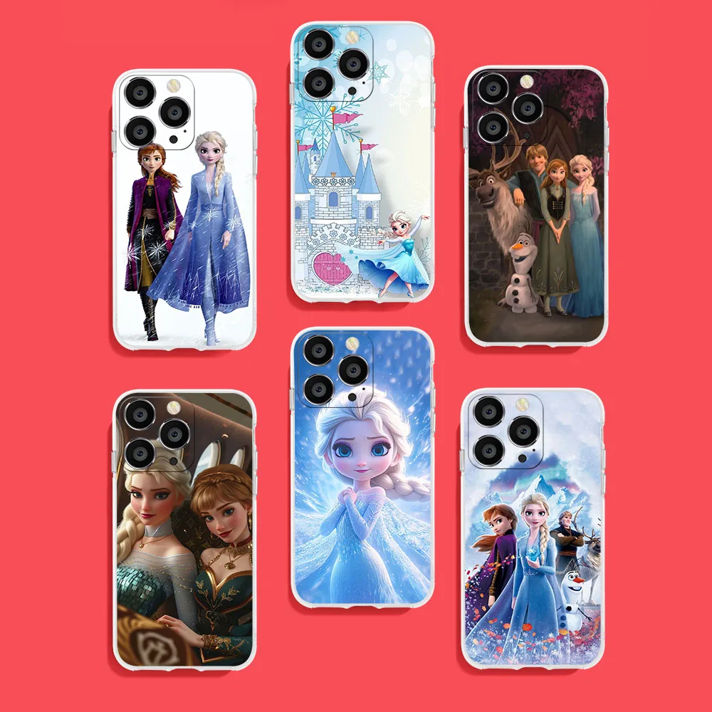 NB-31 Frozen 2 Soft Case for Moto Z2 Play E13 E22I E22 G41 G51 G71 G5 G52 G42 Edge 30 40 neo pro G14 G84