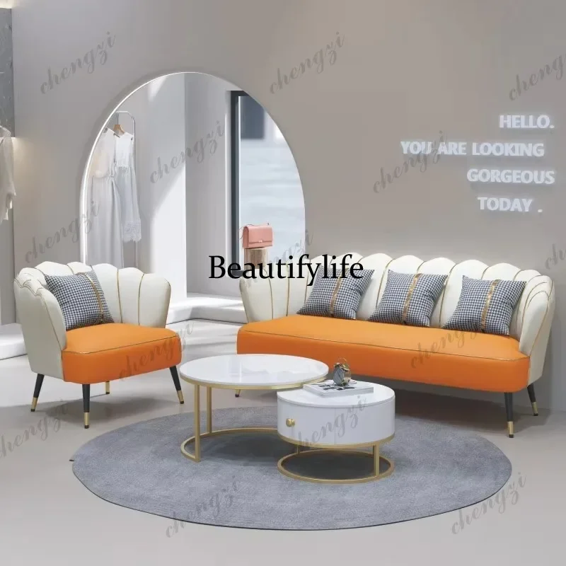 A139   Nordic Soft Sofas Large Cozy Sleeping Recliner Armchair Sofas Floor Lounge Luxury Divani Da Soggiorno Furniture Living