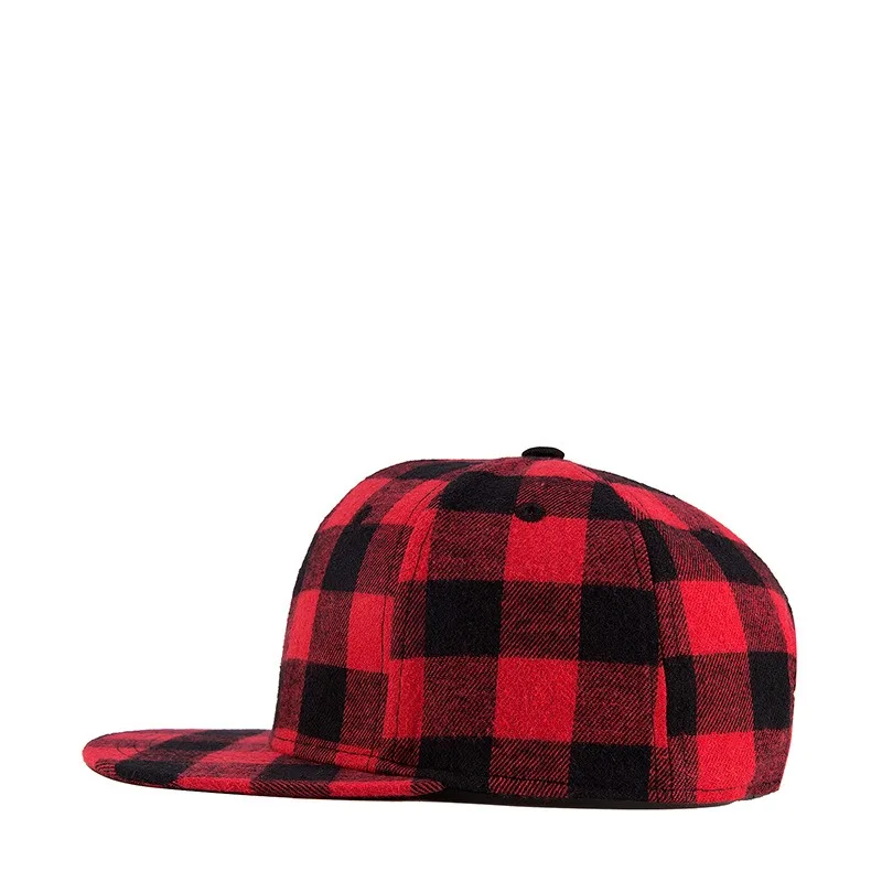 Hat Tartan Plaid Classic Outdoor Golf Hat Performance Cap Dad Trucker Hat for Christmas Xmas Hair Cap Plaid