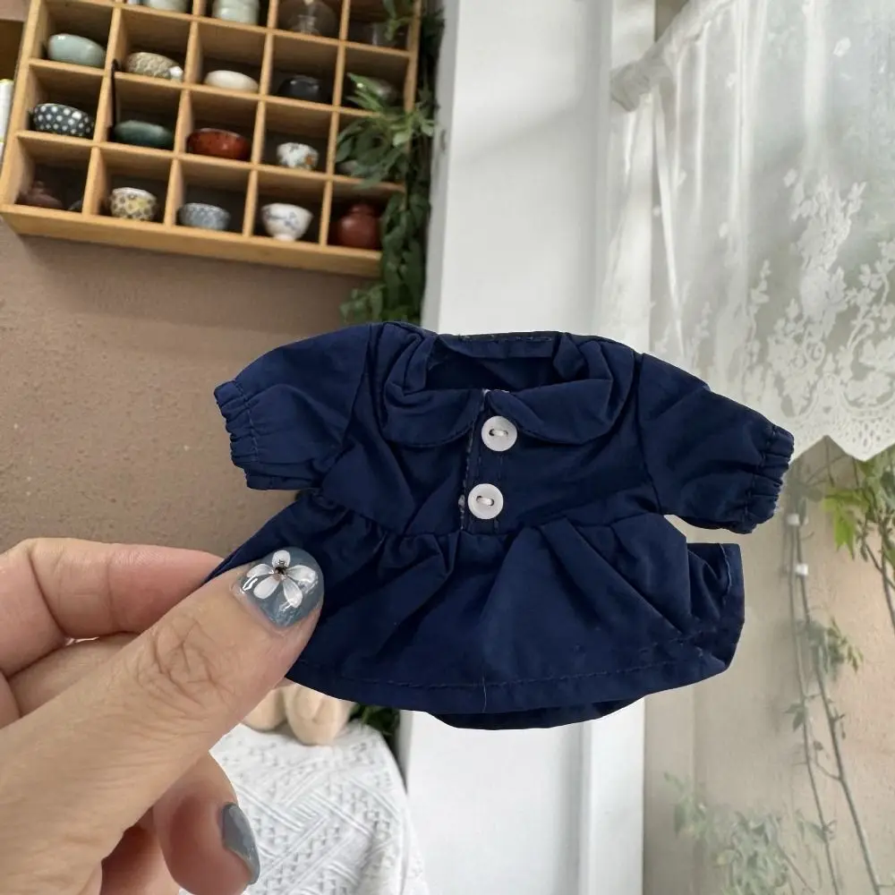Accessories Lovely Clothes with Headclip Printed Flower Decoration Dolls Clothes Multi-Colors Cute EXO Idol Dolls