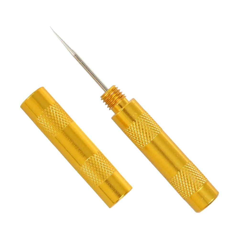 

1pc Golden Car Spray Gun Cleaning Needle Tool For Cleaning Re-Positioning Car Washer Jets Car Windscreen Washer Jet Nozzle Tool