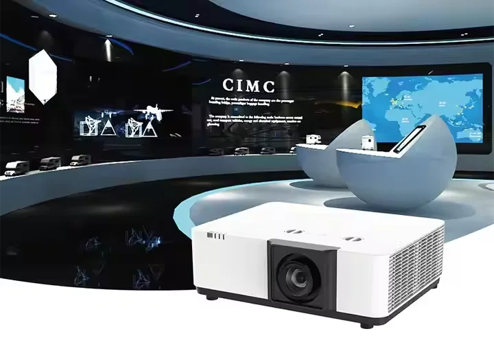 أجهزة العرض KLS-EL650U 6500 لومن DLP جهاز عرض ليزر دقة 4K نشط ثلاثية الأبعاد دعم عدسة التركيز اليدوي التحول