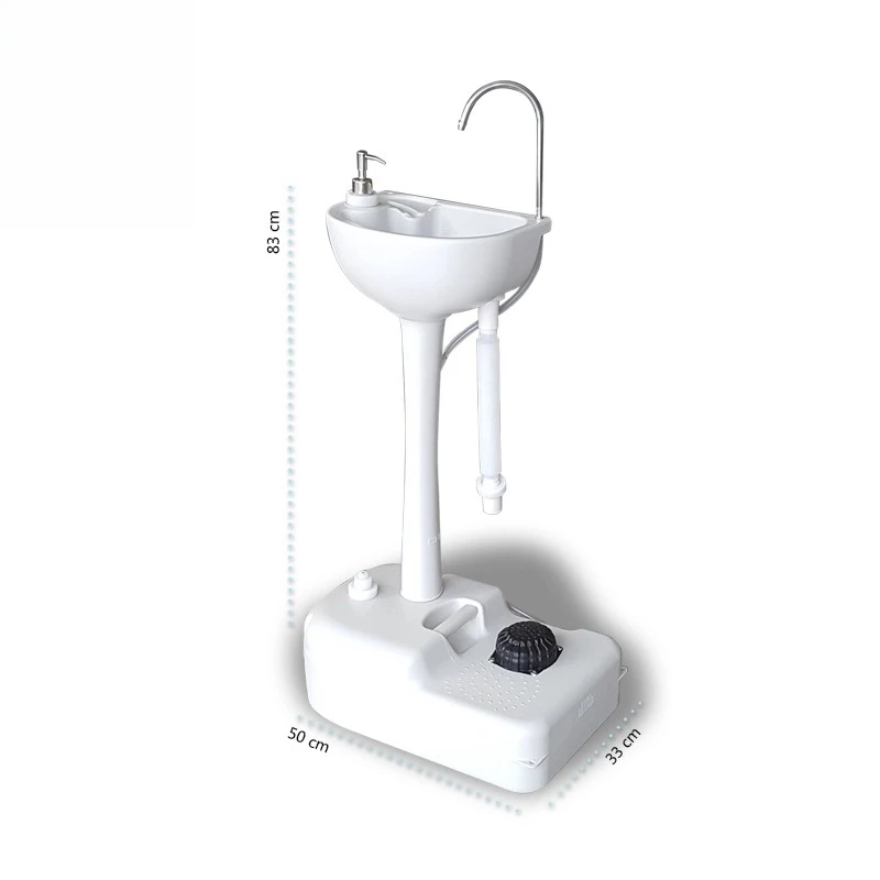 Foot mobile hand washing table Outdoor garden No way hand washing camping Cleaning table School store Emergency epidemic