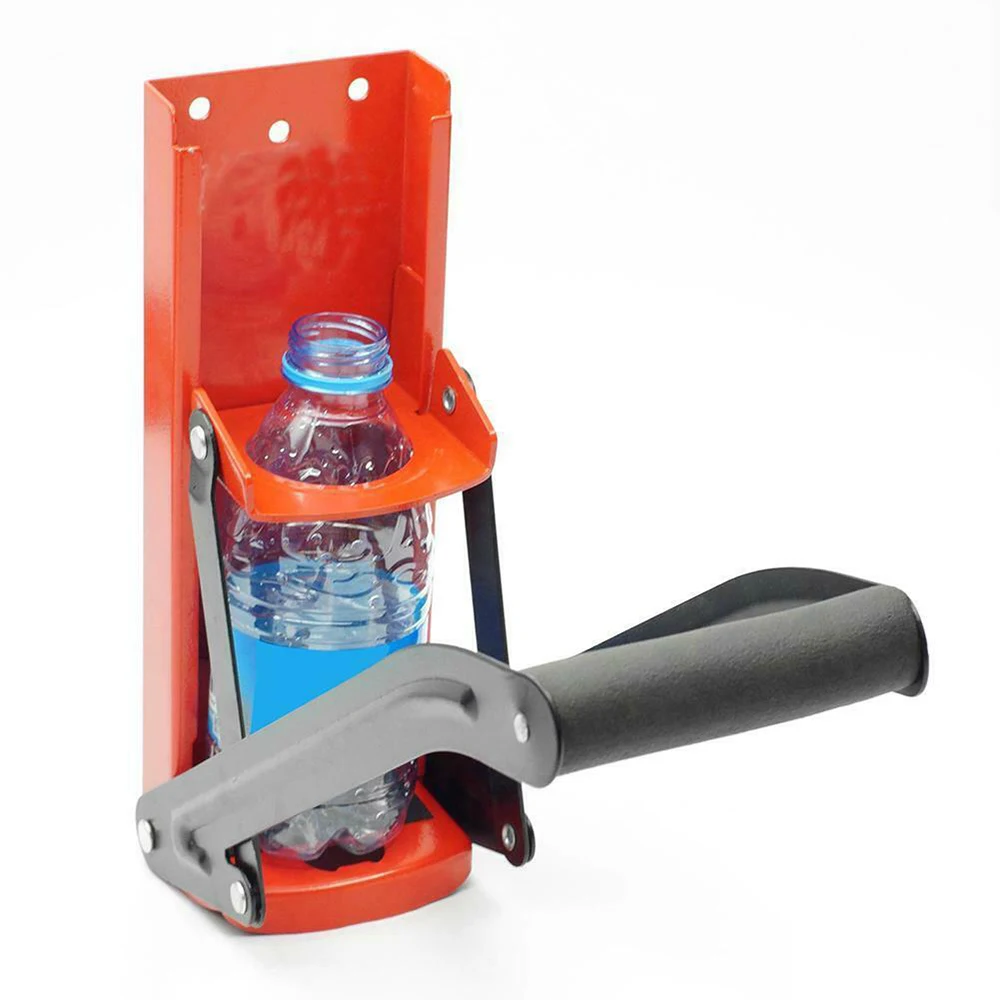 500ml 16.9 OZ Can Press Crusher Recovery Tool Wall-mounted Beer Can Opener Multi-function Electric Bottle Opener