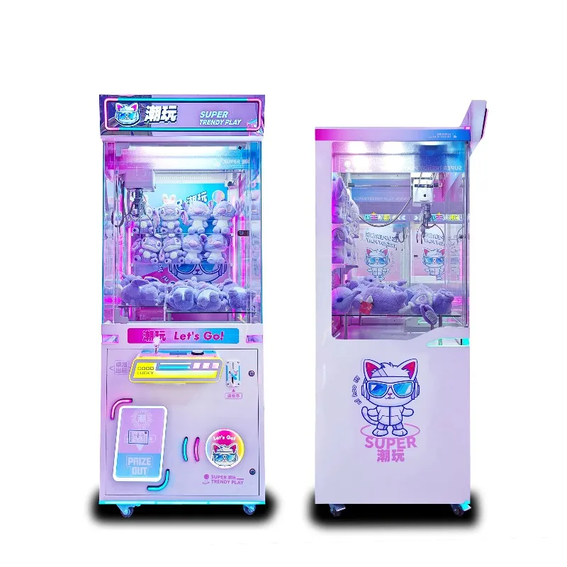 Customize The Appearance Coin Operated Claw Crane Machine Prize Gift Vending Game Amusement Equipment Arcade Claw Game Machine