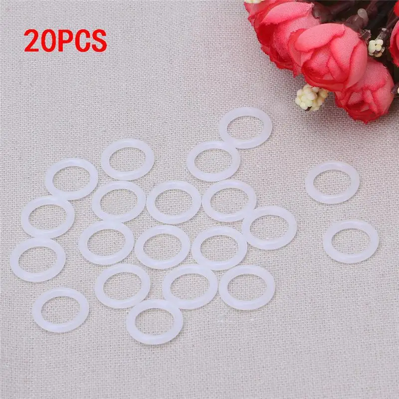 

U6XC DIY Crochet Ring Circle Hook Plastic Craft Tool Accessory for Handbag Car for Se