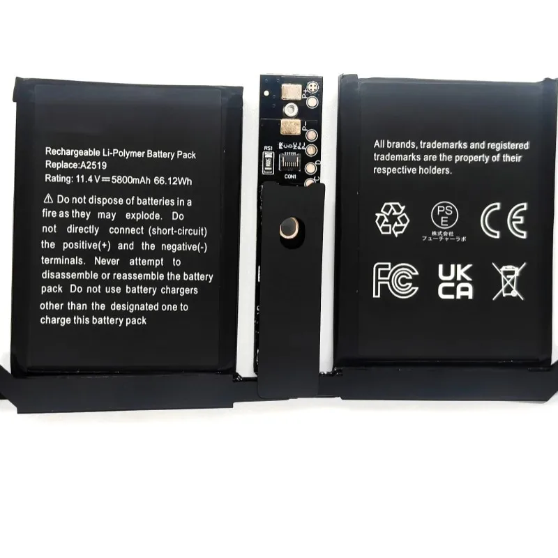 Nobi A2519 Laptop Battery compatiable with for MacBook Pro 14 inch（2021），EMC 3650 8102 Compatible Part Number A2519 A2442