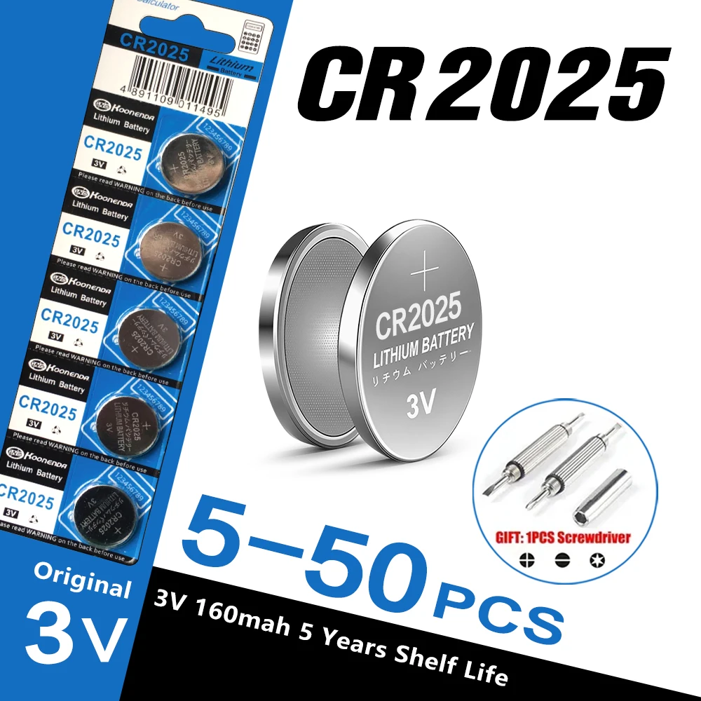 5-50PCS 3V 160Mah C…