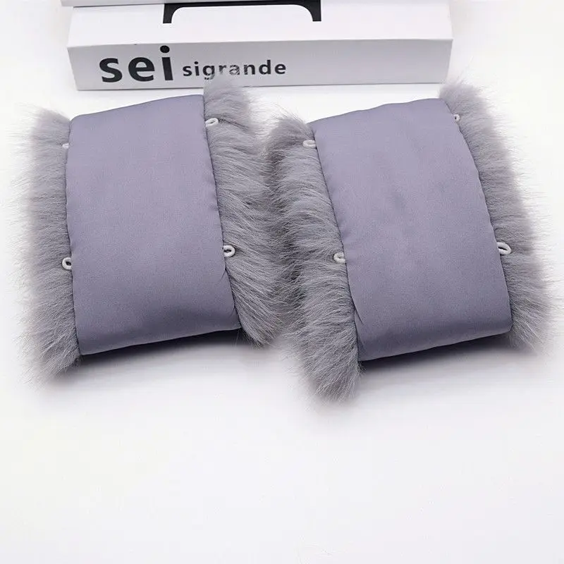 Imitation fox fur fur cuffs warm cuffs cuffs windproof imitation rabbit fur plush wrist guards clothing decorative accessories