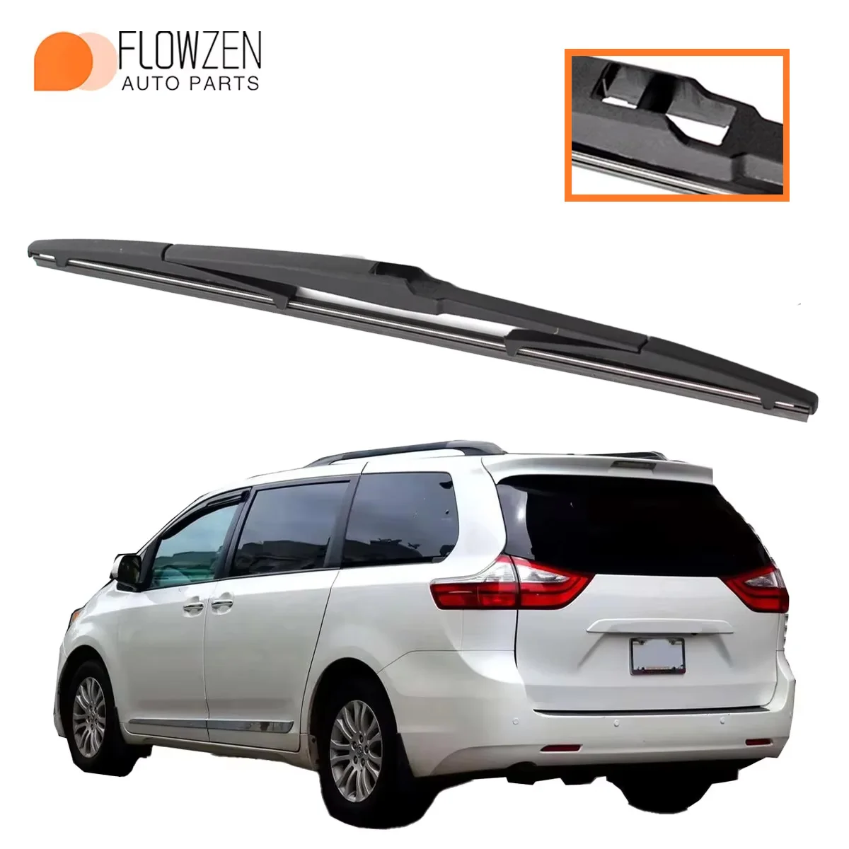 

Задний дворник для Toyota Sienna XL30 2010-2020, запчасти для автомобиля, щетки стеклоочистителя заднего стекла, аксессуары для омывателя лобового стекла