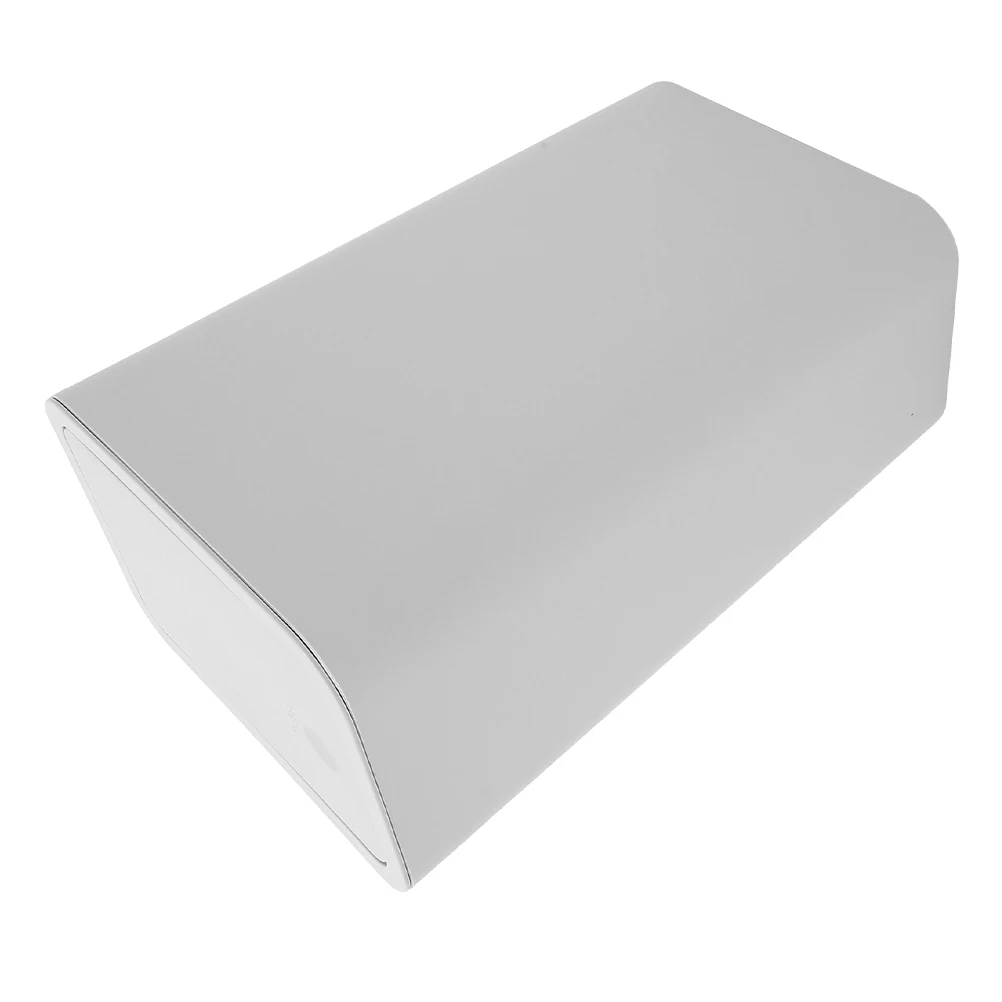 

Trash Can with Lid Narrow Garbage Junk Box Covered Kitchen Abs Slim Container Bin