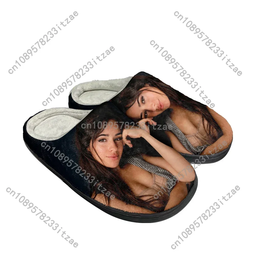 Hot Camila Fashion Cotton Custom Slippers Mens Womens Sandals Plush Casual Keep Warm Shoes Latest Thermal Comfortable Slipper