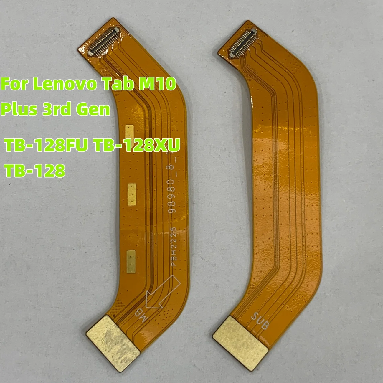 Main board Flex Cable For Lenovo Tab M10 Plus 3rd Gen TB-125FU TB-125 TB-128FU TB-128XU TB-128 Replacement