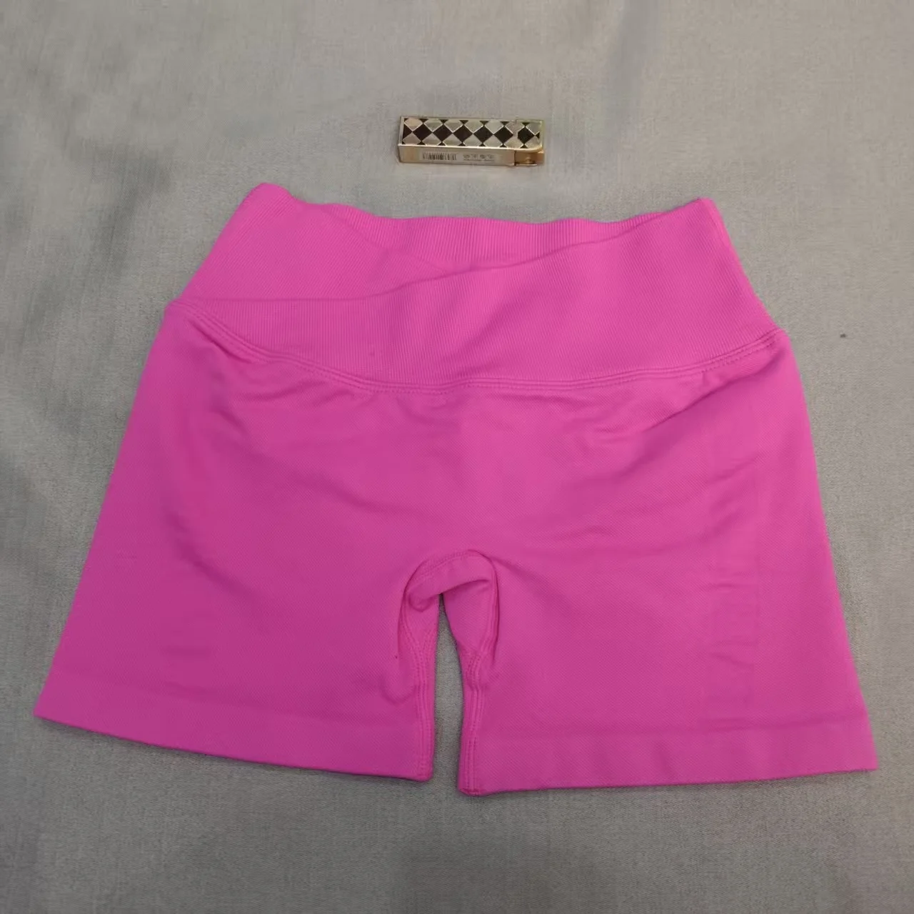 Impact D Crossover Waist Dames Sport Shorts Yoga Shorts Gym Workout Running High Waist Yoga Shorts Push Up Hip Seamless Fitness