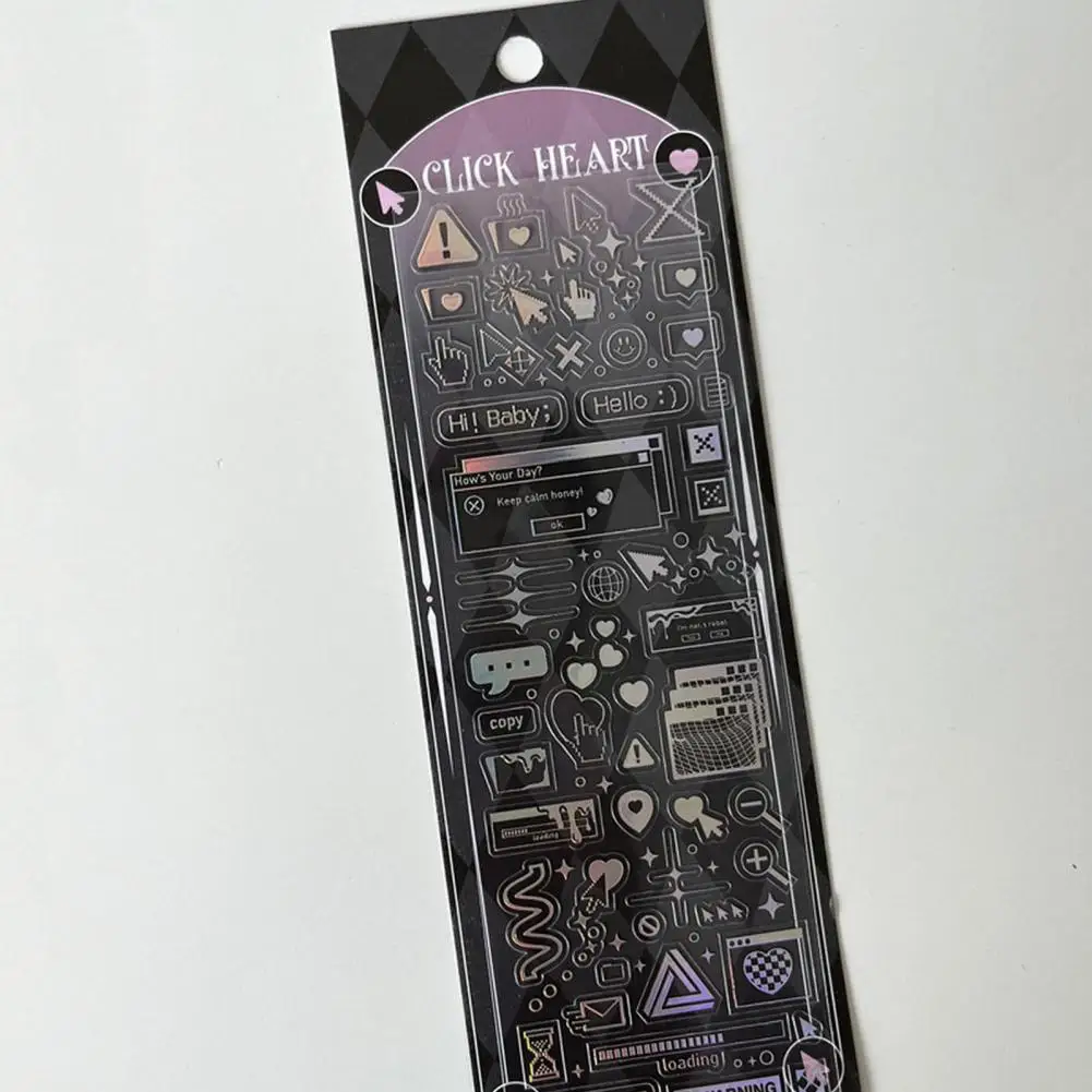 สติกเกอร์ DIY สำนักงานโรงเรียนของขวัญที่ยึดเกาะได้ดีใช้ในชีวิตประจำวัน