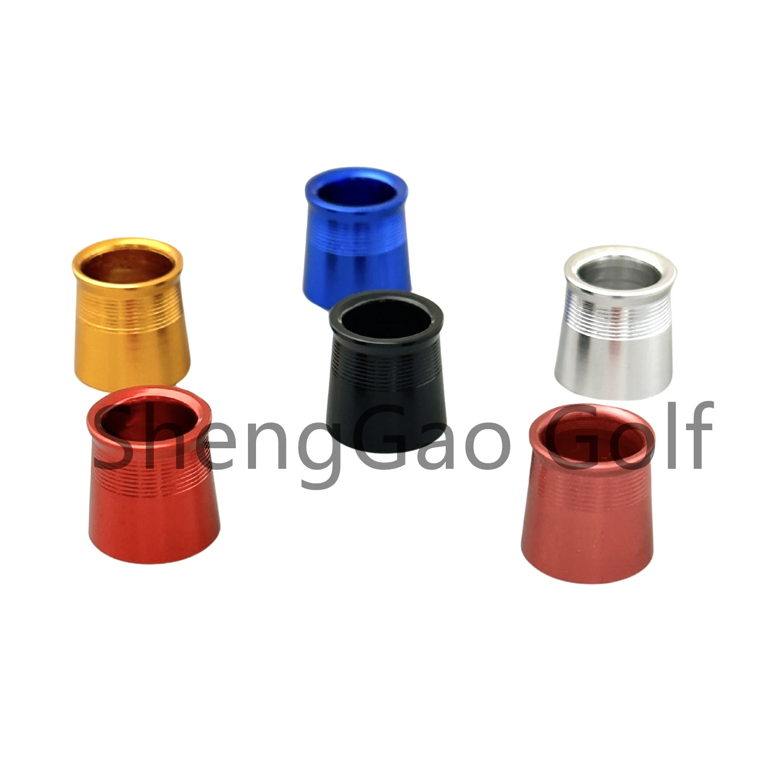 

10Pcs/set Golf Club Shaft Sleeve Aluminium Ferrules fit Driver Fairway Hybrid Irons Club Head Aluminum Ring High quality