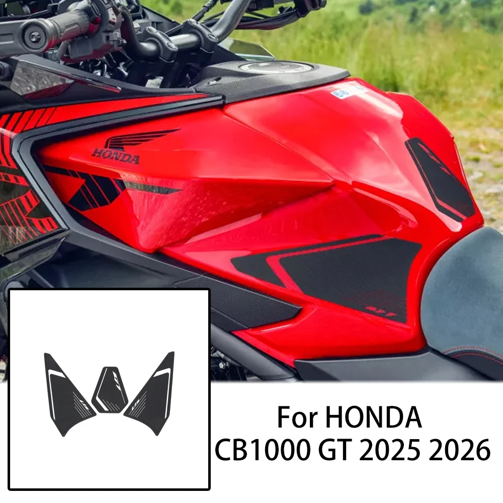 Dla motocykla Honda CB1000GT 2026 Naklejka na zbiornik paliwa, podkładka antypoślizgowa na kolana, ochrona boczna przed zarysowaniami, naklejka na zbiornik paliwa.