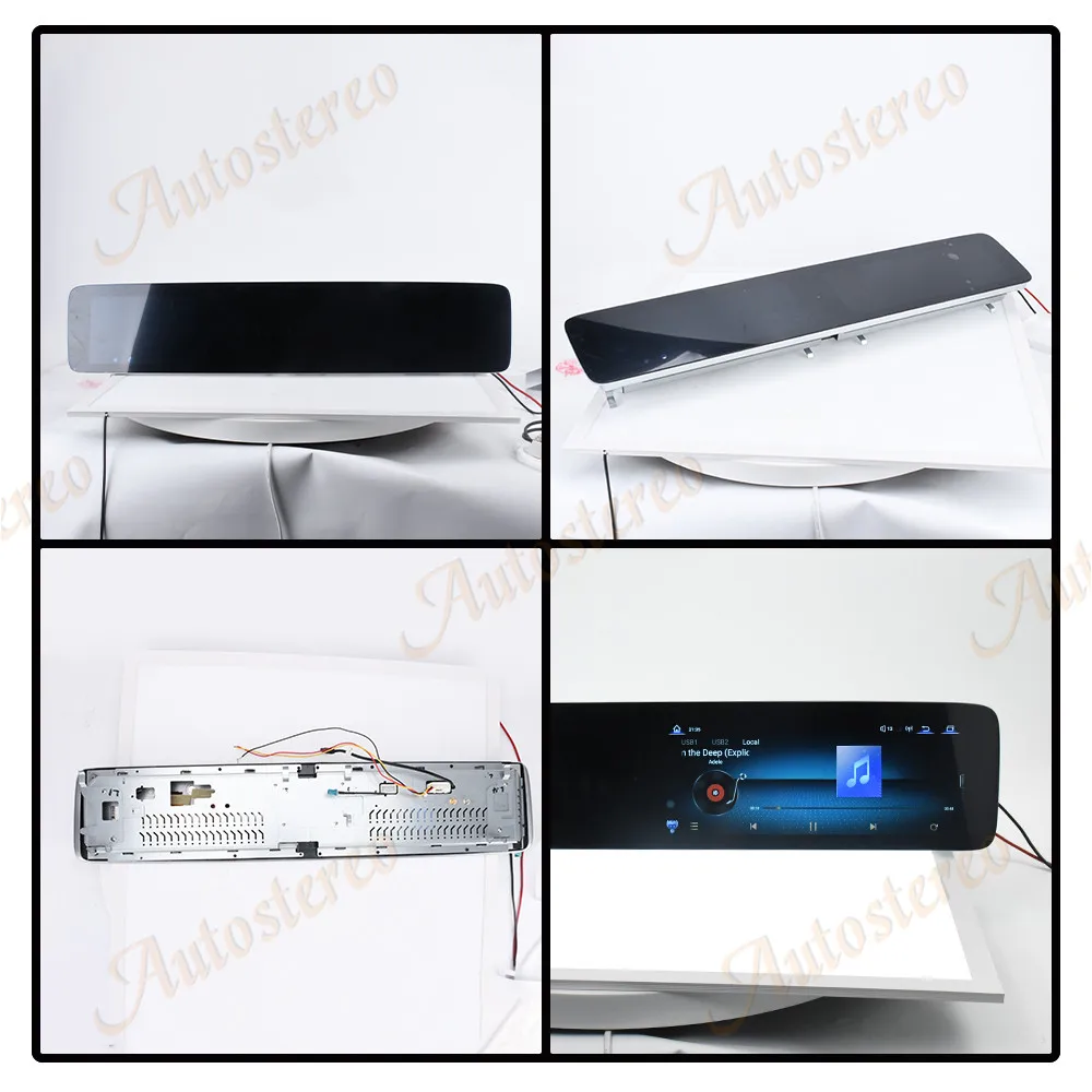 25 Inch Dual Screen Carplay Car Android For Mercedes-Benz E Class W213 2017-2023 Car GPS Navigation Head Unit Multimedia Player