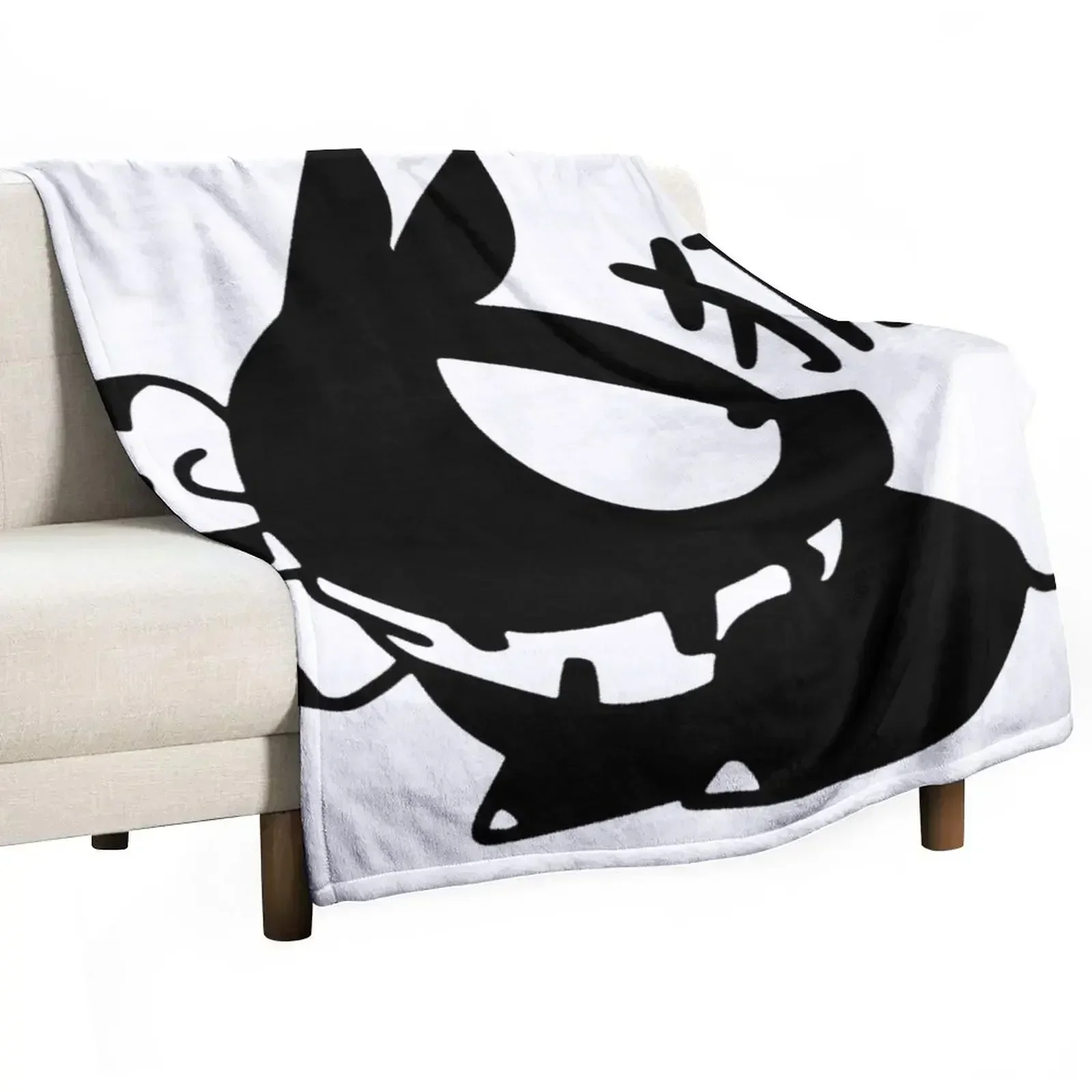 P-chan Pig Kanji Ranma 1/2 Throw Blanket Sleeping Bag Retros Sofa Quilt Soft Beds Blankets