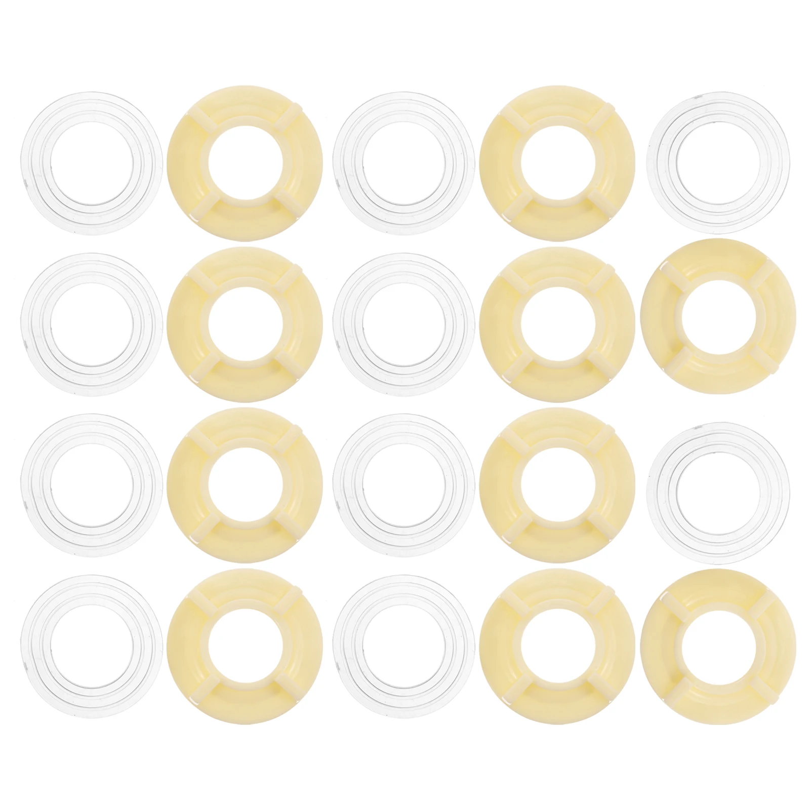 

10 set 10 Sets Faucet Nuts Washers Kitchen Bathroom Plastic Locking Nut Sink Apron Toilet Plumbing Durable Hardness Easy Install