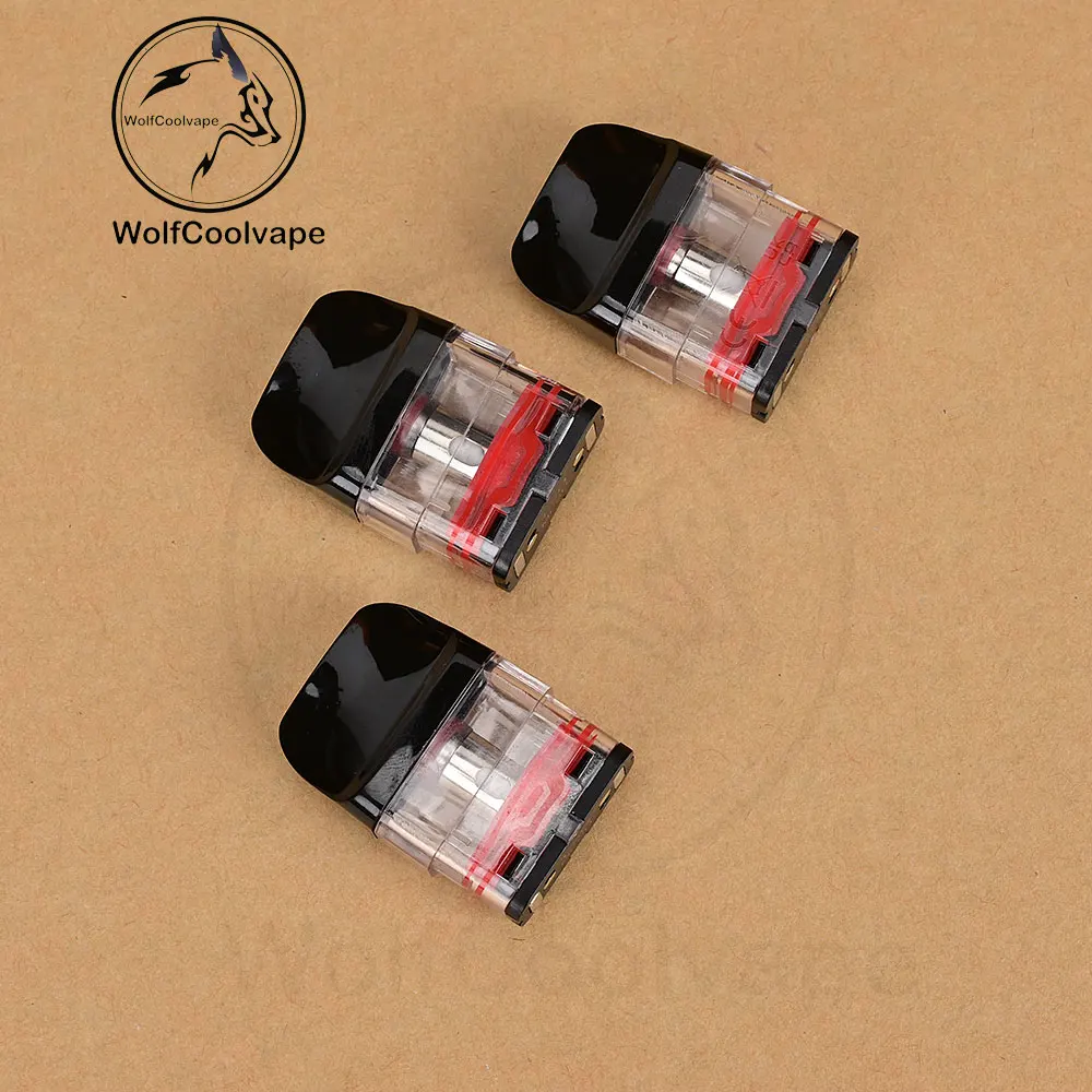 10Pcs Pod Empty Replacement Cartridge 2ml/3ml Top Fill 0.6/0.8ohm Mesh Coil for XROS V1/2/3/4/5 Nano/Mini/Cube Pods view 3