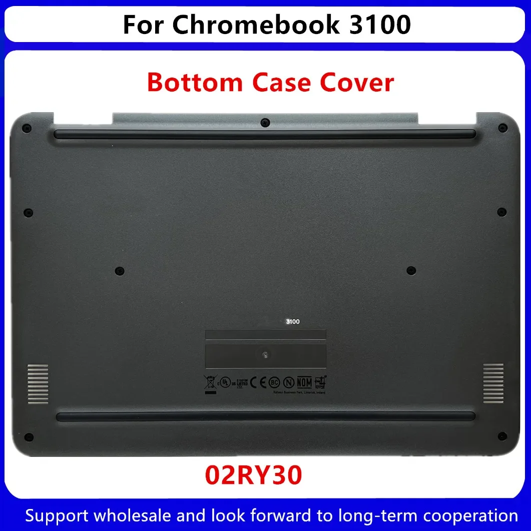 

New For Dell Chromebook 3100 Laptop Bottom Case Base 02RY30 2RY30 AP2FH000300