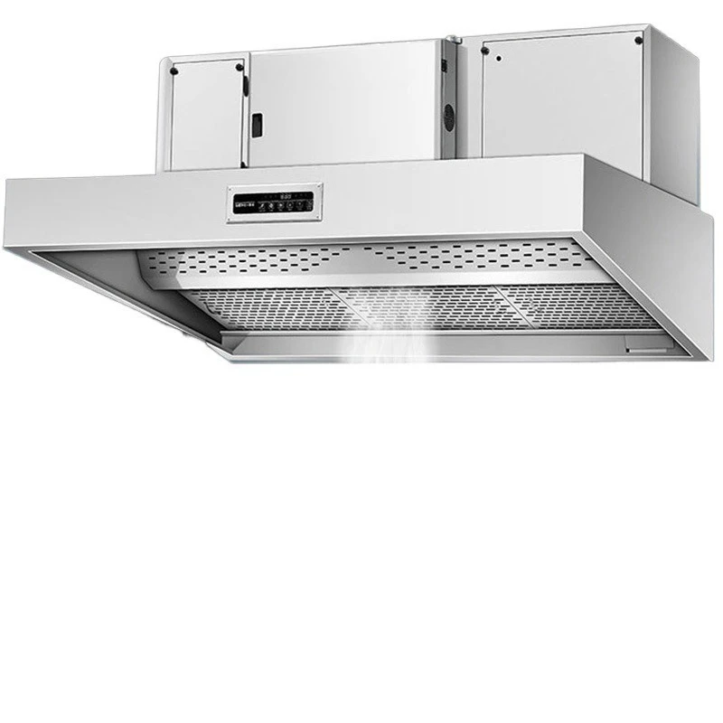Range hood fume purifier all-in-one machine Commercial large suction range hood Hotel canteen Hotel