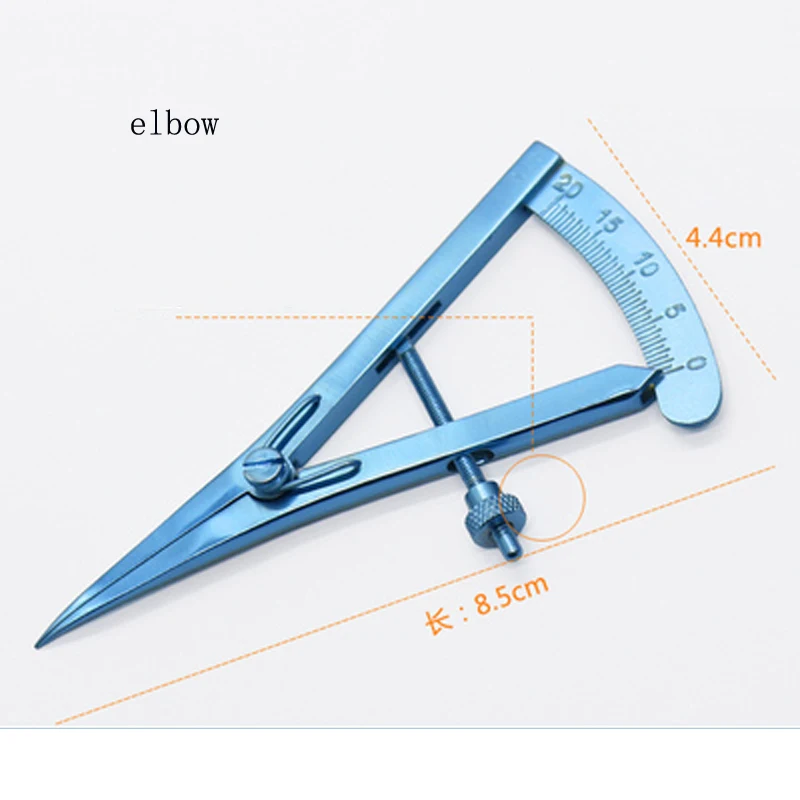 Plastic Surgery Eye Measuring Ruler Eye Gauge Double Eyelid Design Tool Ophthalmology Measuring Instrument