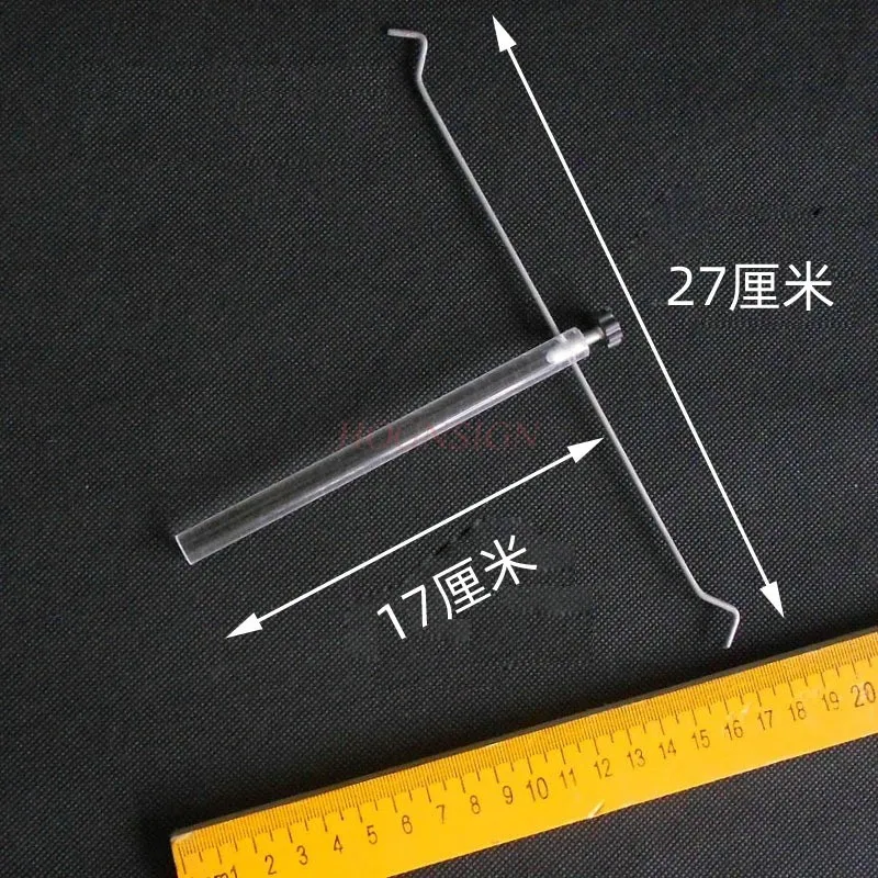 Electrical tester connection pole, electrical tester pole, physical electrical circuit, electrostatic experimental equipment