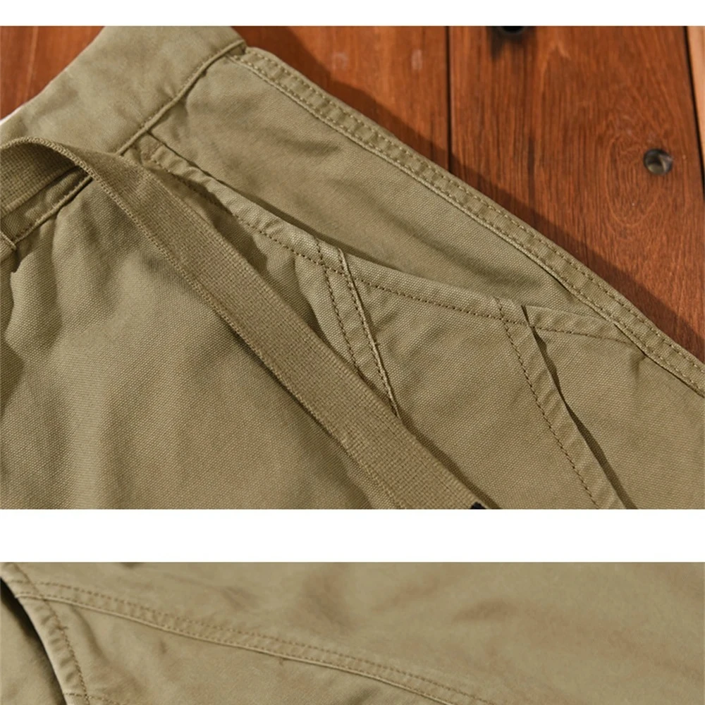 ฤดูใบไม้ผลิกางเกงคาร์โก้ใหม่คุณภาพสูงผ้าฝ้ายกางเกงลําลองสําหรับบุรุษกางเกงฤดูใบไม้ร่วงกางเกงทํางานผู้ชายเสื้อผ้าแฟชั่นกางเกงชาย