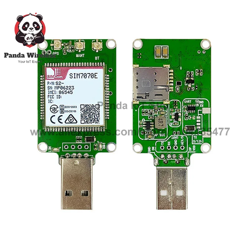 SIMcom SIM7070E USB Dongle 1pcs NBIOT CATM LPWA  Cat-NB B1/B2/B3/B4/B5/B8/B12/B13/B18/B19/B20/B25/B26 GSM 850/900/1800/1900 MHz